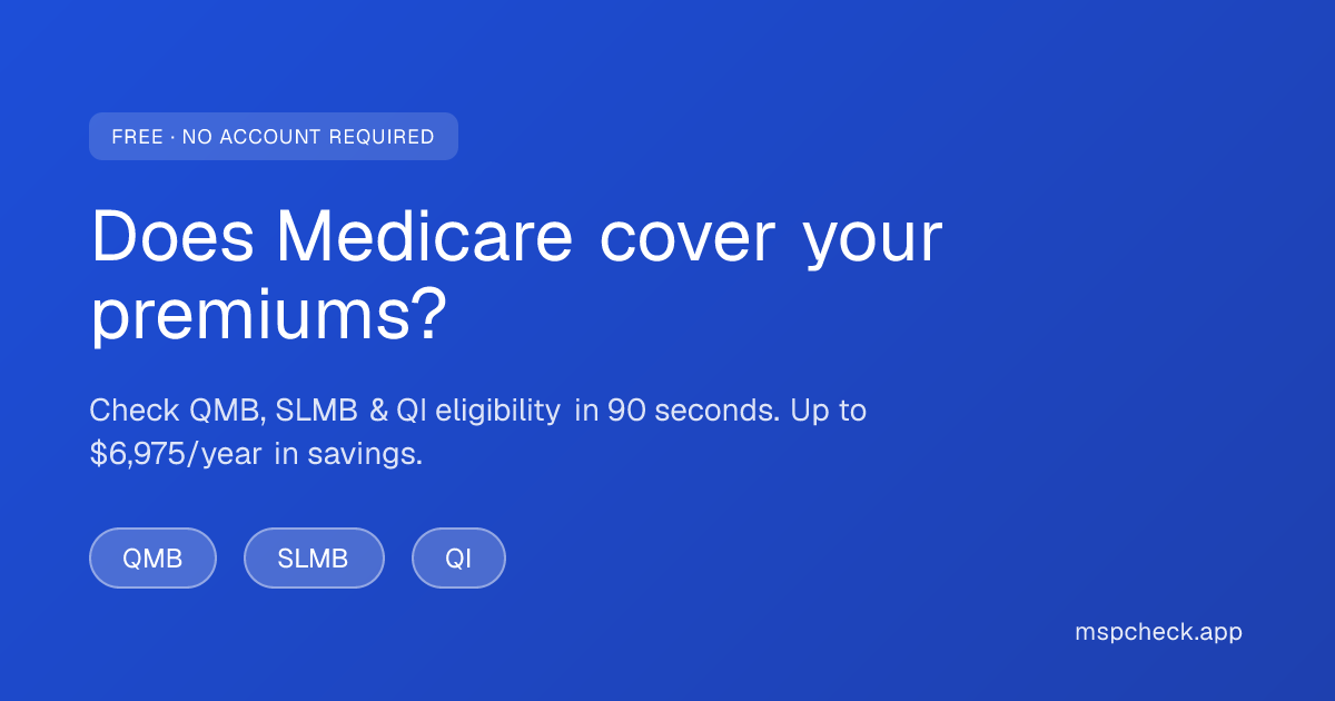 Medicare Savings Program in Washington: 2026 Limits | MSP Check